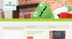 Desktop Screenshot of citizenkid.ca